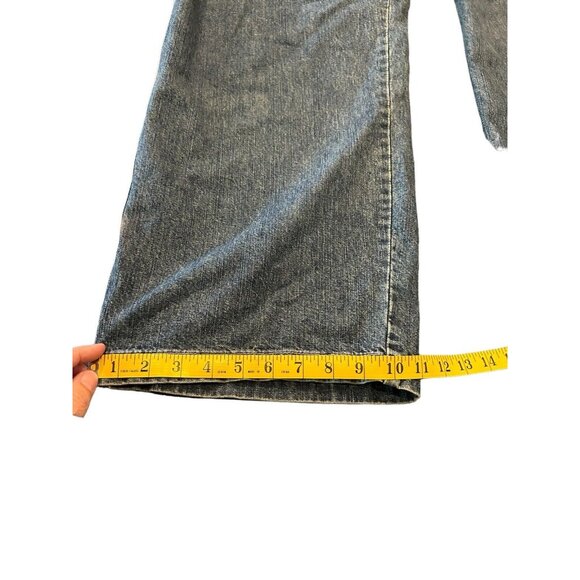 Levi Strauss Signature Workwear Carpenter Blue Jeans Sz 42x30 Vintage - Picture 8 of 12